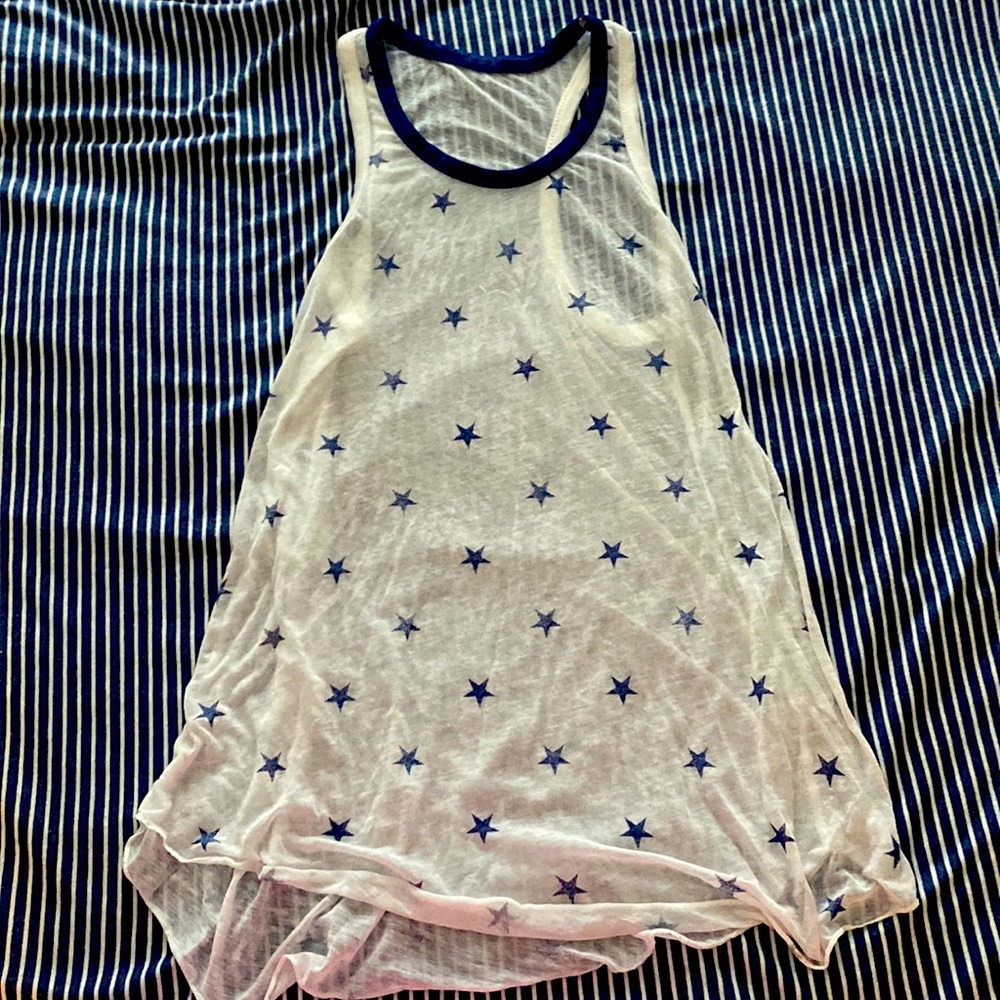 Star tank with razor-back (Size Small)
